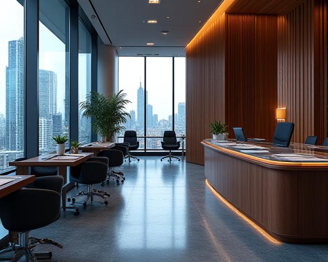 Umbra Legal Co. office interior highlighting professional atmosphere in London